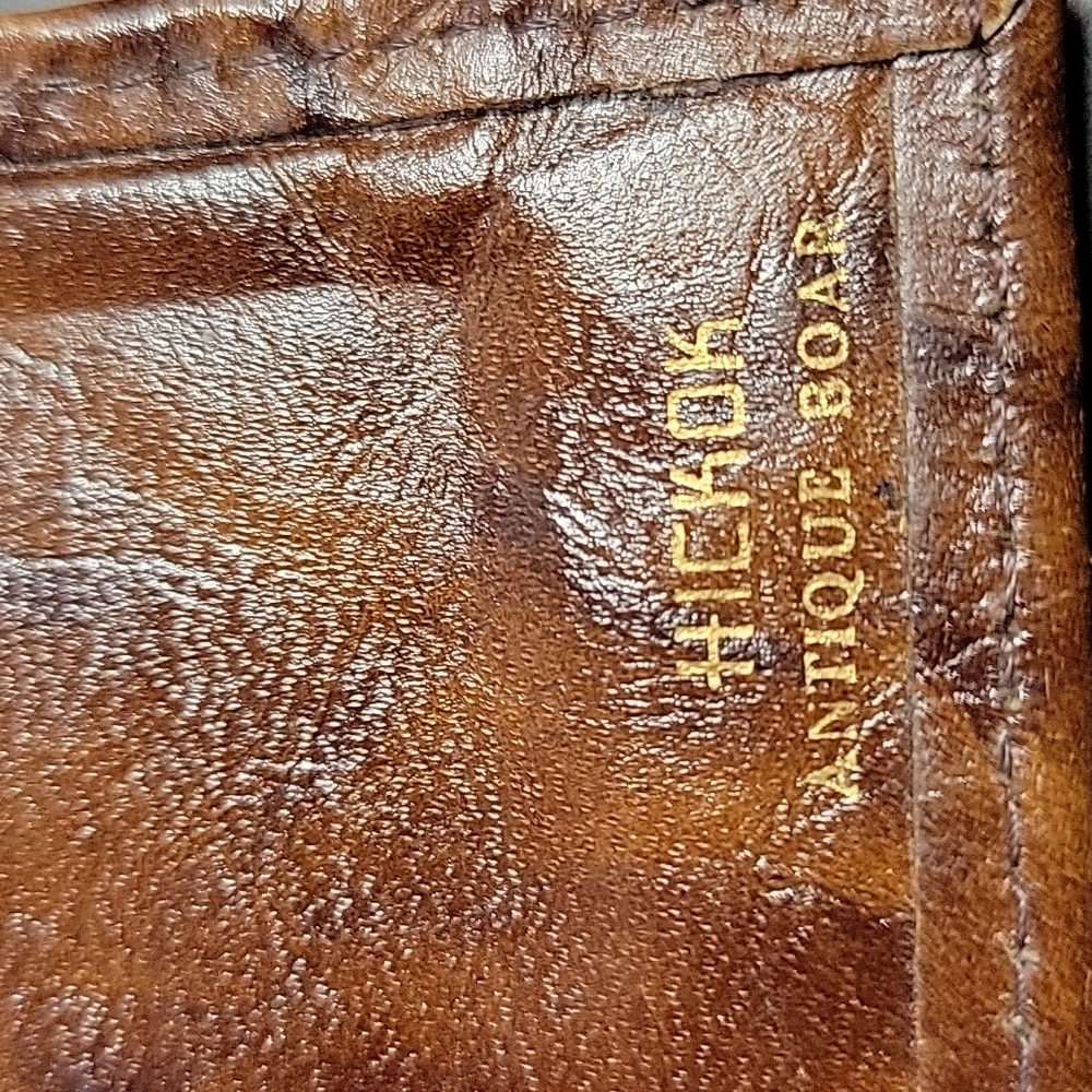 Boar Leather Wallet - Picture 2 of 5